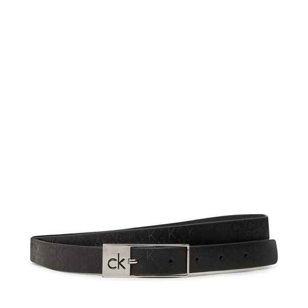 Pasek Calvin Klein. Czarne paski Calvin Klein, bez wzorów. Za 120.99 zł.