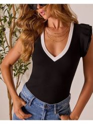 Milan Kiss Koszulka w kolorze czarnym rozmiar: XL. Czarne bluzki Milan Kiss, xl, bez wzorów, bez kołnierzyka, bez ramiączek. Za 135.81 zł.