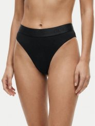 Guess Figi brazylijskie O6GE04 KE831 Czarny. Czarne figi Guess, m, z aplikacjami. Za 89.99 zł.