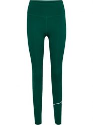 Legginsy damskie Hummel hmlCOURT. Zielone legginsy Hummel, m, bez wzorów, z materiału. Za 255.00 zł.
