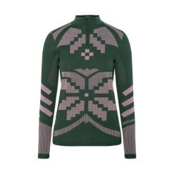 Sweter damski Kari Traa Faith. Zielone swetry Kari Traa, l, bez wzorów, z wełny, bez ramiączek. Za 541.00 zł.