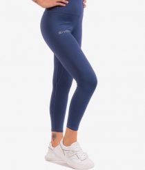 Damskie legginsy Givova Basic. Niebieskie legginsy Givova, na zimę, s, bez wzorów, z elastanu, do biegania. Za 88.10 zł.