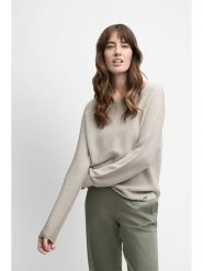 Cinque Sweter ''Ciella'' w kolorze beżowym rozmiar: XS. Brązowe swetry Cinque, xs, bez wzorów, ze splotem, bez ramiączek. Za 189.95 zł.