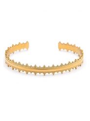 MOODE Bransoletka "Helene" rozmiar: onesize. Żółte bransoletki MOODE, ze stali. Za 43.99 zł.