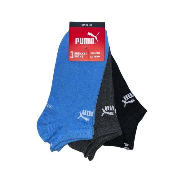 Skarpety Puma ELEMENTS PLAIN SNEAKER 3-PACK 94710905. Skarpety Puma, bez wzorów, z bawełny. Za 58.41 zł.