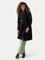 Vero Moda Płaszcz przejściowy Fortuneaya 10278330 Czarny Regular Fit. Czarne płaszcze Vero Moda, l, bez wzorów, z syntetyku, bez kaptura. Za 219.99 zł.