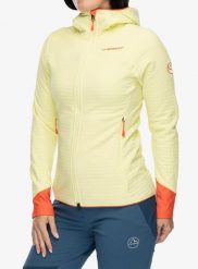 Bluza polarowa damska La Sportiva Bristen Thermal Hoody. Żółte bluzy La Sportiva, l, bez wzorów, z materiału, bez kaptura. Za 692.99 zł.