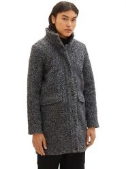 Tom Tailor Płaszcz przejściowy w kolorze antracytowym rozmiar: XL. Czarne płaszcze Tom Tailor, xl, bez wzorów, bez kaptura. Za 110.04 zł.