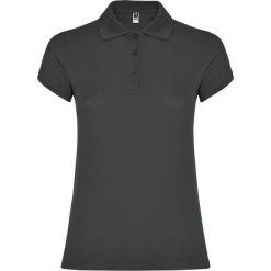 Damska Koszulka Polo W Gwiazdki. Niebieskie koszulki polo ROLY, xl, bez wzorów, bez kołnierzyka, bez ramiączek. Za 67.99 zł.