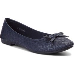 Baleriny JENNY FAIRY W123SS16078-4. Niebieskie baleriny Jenny Fairy, bez wzorów, ze skóry ekologicznej, bez obcasa. Za 39.99 zł.