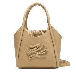 Torebka KARL LAGERFELD. Brązowe torebki klasyczne KARL LAGERFELD, bez wzorów, bez dodatków. Za 1,099.00 zł.