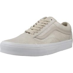 Buty VANS OLD SKOOL Beżowy. Brązowe trampki Vans, bez wzorów, ze skóry, bez zapięcia. Za 453.99 zł.