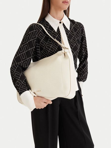 MEXX Torebka CEO-MEXX-B-007-09 Kremowy. Białe torebki klasyczne Mexx, bez wzorów, z materiału, bez dodatków. Za 199.99 zł.