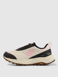 4F Niskie buty trailowe IRONSTEP z membraną damskie - beżowe 41. Brązowe trekkingi 4f, z materiału, do biegania. Za 449.99 zł.