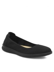Clara Barson Baleriny Marle H20630-01 Czarny. Czarne baleriny Clara Barson, bez wzorów, z materiału, bez obcasa. Za 55.99 zł.