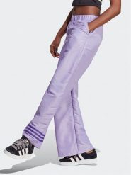 Adidas Spodnie dresowe Wide Leg Tracksuit Bottoms IC5443 Fioletowy. Fioletowe spodnie dresowe Adidas, m, bez wzorów, z dresówki. Za 279.99 zł.