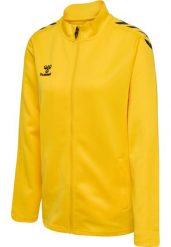Damska bluza dresowa zapinana na zamek Hummel Core XK. Żółte bluzy Hummel, m, bez wzorów, z dresówki, bez kaptura. Za 161.25 zł.