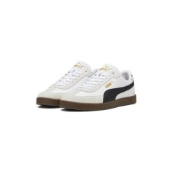 Buty damskie sportowe sneakersy Puma CLUB II ERA. Czarne obuwie sportowe Puma, z materiału, bez zapięcia, trekkingowe. Za 216.99 zł.