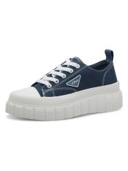 S.Oliver Sneakersy w kolorze granatowym rozmiar: 41. Niebieskie trampki S.Oliver, bez wzorów, bez zapięcia. Za 140.86 zł.