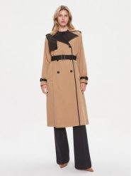 Boss Trencz Caduca 50505713 Beżowy Regular Fit. Brązowe płaszcze Boss, bez wzorów, z syntetyku, bez kaptura. Za 1,259.00 zł.