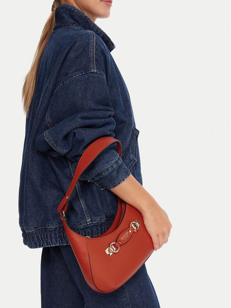 Guess Torebka Mimina HWBG80 15180 Pomarańczowy. Brązowe torebki klasyczne Guess, z aplikacjami, ze skóry, bez dodatków. Za 309.99 zł.