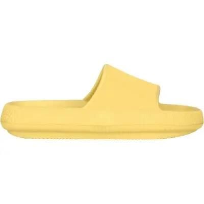 Endurance Capri W Slipper V2 Klapki EVA – Damskie, Elfin Yellow. Żółte klapki ENDURANCE, bez wzorów, bez obcasa. Za 120.00 zł.