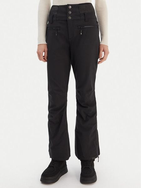 Roxy Spodnie snowboardowe Rising High ERJTP03295 Czarny Skinny Fit. Czarne spodnie narciarskie Roxy, l, bez wzorów, z syntetyku, narciarskie. Za 609.99 zł.