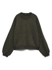 Vero Moda Sweter w kolorze khaki rozmiar: XS. Brązowe swetry Vero Moda, xs, bez wzorów, bez ramiączek. Za 149.95 zł.