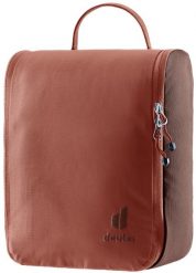 Kosmetyczka turystyczna Deuter Wash Center II - raisin/caspia. Czerwone kufry i kosmetyczki Deuter, bez wzorów, z materiału, bez dodatków. Za 189.99 zł.
