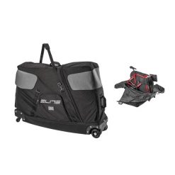 Walizka podróżna Elite Borson. Czarne walizki Elite, bez wzorów. Za 2,953.15 zł.