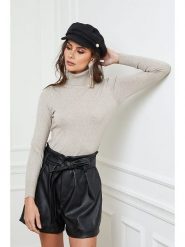 So Cachemire Golf "Empoli" w kolorze beżowym rozmiar: L. Brązowe golfy So Cachemire, l, bez wzorów, z kaszmiru, bez ramiączek. Za 108.99 zł.