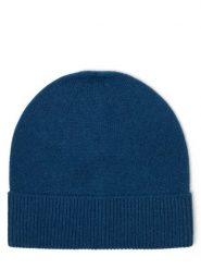 Marie Lund Czapka Kobiety Kaszmir niebieski, ONE SIZE. Niebieskie czapki Marie Lund, bez wzorów, z kaszmiru. Za 249.95 zł.