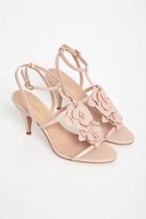 Sandały na szpilce damskie TWINSET. Sandały Twinset Milano, bez wzorów, bez obcasa, na szpilce, bez zapięcia. Za 1,039.00 zł.