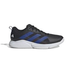 Buty halowe adidas Court Team 2.0. Czarne obuwie sportowe Adidas, bez zapięcia, trekkingowe. W wyprzedaży za 329.75 zł.