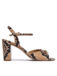 HÖGL Sandały 1-107427 Brązowy. Brązowe sandały Högl, bez wzorów, ze skóry, bez obcasa, na słupku, bez zapięcia. Za 849.99 zł.