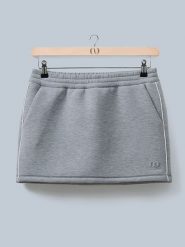 LeGer Spódnica dresowa "Lilou" w kolorze szarym rozmiar: 36. Szare spódnice LeGer, na co dzień, bez wzorów, z dresówki, mini, proste. Za 135.49 zł.