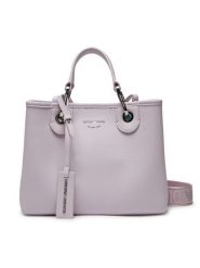 Emporio Armani Torebka EW000361 AF12036 M4033 Różowy. Czerwone torebki klasyczne Emporio Armani, bez wzorów, ze skóry, bez dodatków. Za 719.99 zł.
