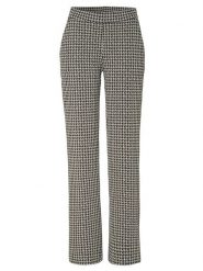 Rosner Spodnie "Jenny" w kolorze czarno-kremowym rozmiar: 36. Brązowe spodnie materiałowe Rosner, na co dzień, bez wzorów, z materiału. Za 139.54 zł.