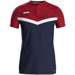 Jersey Jako Iconic. Czerwone koszulki sportowe JAKO, bez wzorów, z jersey, bez ramiączek, do piłki nożnej. Za 241.00 zł.