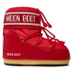 Śniegowce Moon Boot. Czerwone trapery i śniegowce Moon Boot. Za 759.99 zł.