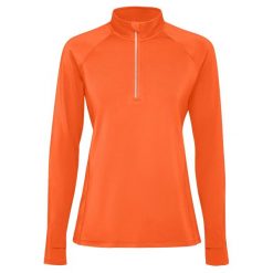 Bluza Z Długim Rękawem Dla Pań I Panów Estambul Quarter Zip. Brązowe bluzy ROLY, bez wzorów, bez kaptura. Za 86.99 zł.