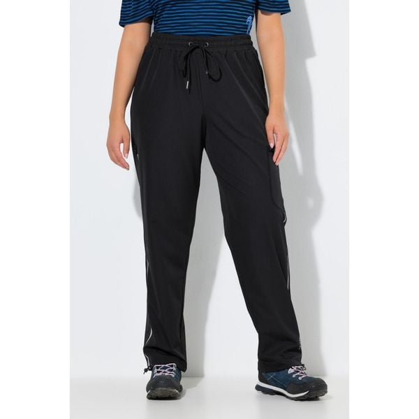 Damskie Funkcyjne spodnie dresowe hydrofobowy powerstretch. Czarne spodnie dresowe Ulla Popken, plus size, bez wzorów, z dresówki. Za 279.99 zł.