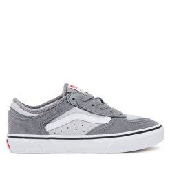 Tenisówki Vans. Szare trampki Vans, bez wzorów, bez zapięcia. Za 249.99 zł.
