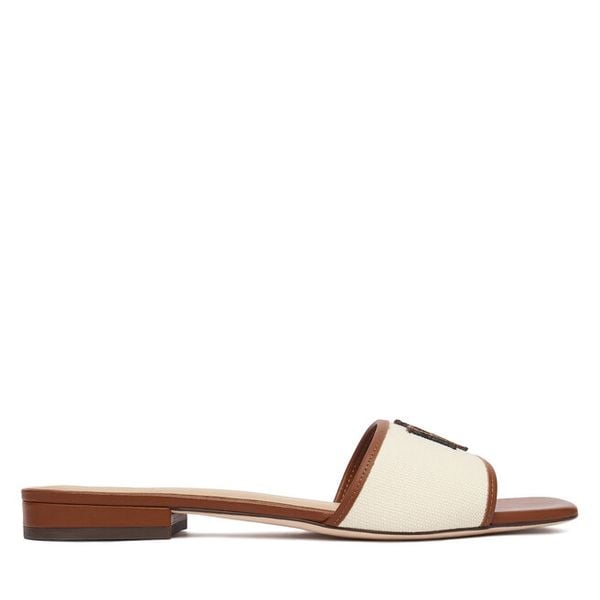 Klapki LAUREN RALPH LAUREN. Klapki Lauren Ralph Lauren, bez wzorów, bez obcasa. Za 579.99 zł.