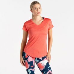 Damska koszulka Vigilant Lightweight Active. Białe koszulki sportowe Dare 2b, bez wzorów, ze skóry, bez ramiączek, na fitness i siłownię. Za 59.99 zł.