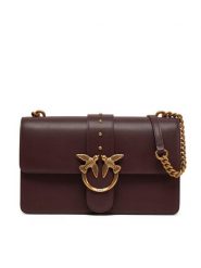 PINKO Torebka 100053 A0F1 W36Q Bordowy. Czerwone listonoszki Pinko, bez wzorów, ze skóry, bez dodatków. Za 759.99 zł.