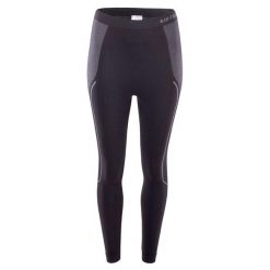 Legginsy Termoaktywne Damskie Logo Buraz. Czarne bielizna sportowa Hi-tec, l, bez wzorów. Za 96.99 zł.