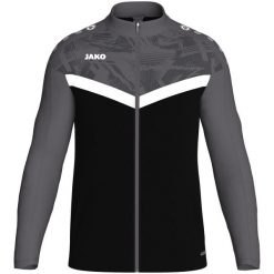 Poliestrowa bluza dresowa Jako Iconic. Czarne bluzy JAKO, xl, bez wzorów, z dresówki, z kapturem. Za 325.00 zł.