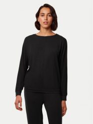 Triumph Koszulka piżamowa Cozy Comfort 10216538 Czarny Regular Fit. Czarne koszule nocne Triumph, bez wzorów, z syntetyku, bez ramiączek. Za 149.99 zł.