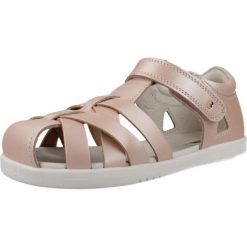 Sandały BOBUX TROPICANA II Rose. Czerwone sandały BOBUX, bez wzorów, ze skóry, bez obcasa, bez zapięcia. Za 335.99 zł.